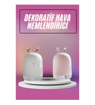 Mey İthalat® Hava Nemlendirici Ultrasonik Aromaterapi Difüzör Tavşan Nemlendirici
