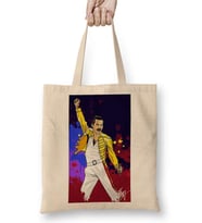 Freddie Mercury 09 Bez Çanta Uzun Saplı