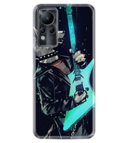 INFINIX Note 11 Pro Note 10 Hot 9 Play Kılıf Desemli Silikon Dog Guitar 1789