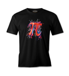 Matematik - Pi Bucket Siyah Erkek Tshirt