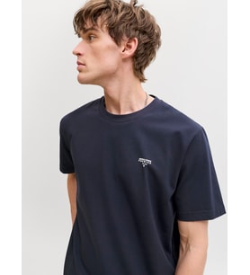 JACK JONES Premium Pamuklu Erkek Tişört 12292383 (Lacivert)