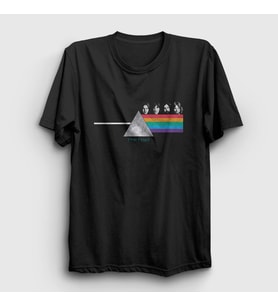 Presmono Unisex Siyah Band V2 Pink Floyd T-Shirt 76168tt