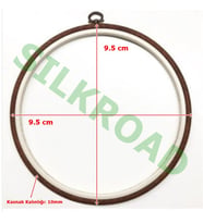 Nurge No:1 Yuvarlak Plastik Pano Kasnağı - 9.5cm - 10mm