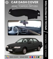 TOYOTA COROLLA E100 (1991-1995) Torpido Örtüsü Ön Göğüs Koruma Araca Özel Çatlamayı Önler Kaymaz