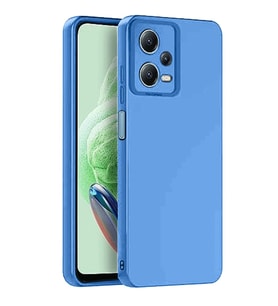 Xiaomi Redmi Note 12 Pro 5g Kılıf Nano İçi Kadife Silikon - Mavi