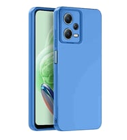 Xiaomi Redmi Note 12 Pro 5g Kılıf Nano İçi Kadife Silikon - Mavi