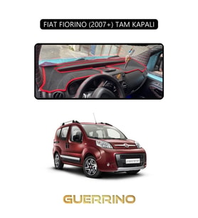 FIAT FIORINO 2007+ TAM KAPALITORPİDO KORUMA HALISI SİYAH KENAR