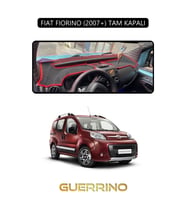 FIAT FIORINO 2007+ TAM KAPALITORPİDO KORUMA HALISI SİYAH KENAR