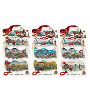 İstanbul Temalı Silikon Buzdolapı Süsü Magnet 3'lü Set Alk5811