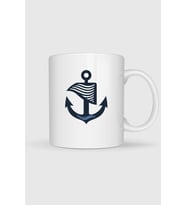 Bahriyeli Collection Logo Tasarımlı Kupa Bardak