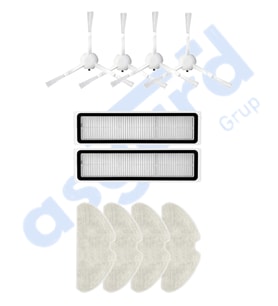 Dreame D10S, D10S PRO, D9 MAX GEN2 Uyumlu 4 Yan Fırça 2 Filtre 4 Mop PKT-iasgf0000183