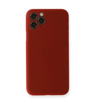 Apple İphone 11 Pro Max Kılıf Pp Ultra İnce Kapak - Kırmızı