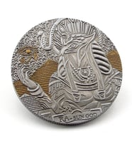 Horus Antik Mısır Her Şeyi Gören Göz Mitoloji Koleksiyon Metal Para CP066
