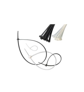 BIFO 3,6x250mm 100'lü Paket Kablo Bağı Beyaz