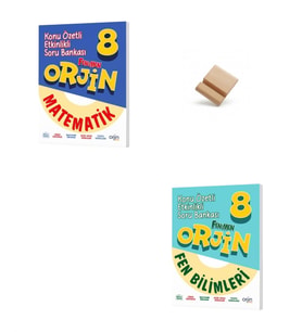 Orjin LGS 2027 Matematik ve Fen Bilimleri Konu Özetli Soru Bankası + Telefon Standı