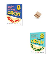 Orjin LGS 2027 Matematik ve Fen Bilimleri Konu Özetli Soru Bankası + Telefon Standı