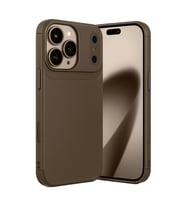 Apple İphone 17 Pro Auto Focus Karbon Kapak - Kahverengi