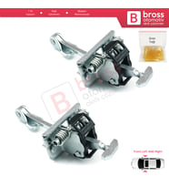 Citroen C4 Picasso Grand MK1 2006-2013 9181K3 İçin 2 Adet Ön Sağ ve Sol Kapı Gergi Yayı