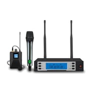 Camimarket C-2200EY UHF Kablosuz El ve Yaka Mikrofonu