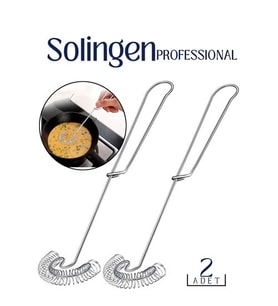 2 li Çelik Spiral Çırpıcı Solingen Professional