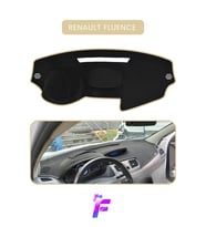 RENAULT FLUENCE Araca Özel Torpido Örtüsü Ön Göğüs Kılıfı Tam Koruma Oto Aksesuar A31