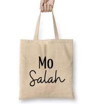 Mo Salah -BAllon D'or -The Best Player İn The World 2021 - Vintage Retro Rainbow Style Bez Çanta Uzun Saplı