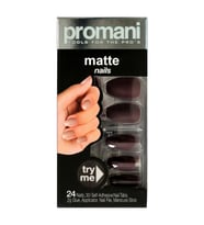 PROMANİ MATTE TAKMA TIRNAK KİTİ KOYU BORDO