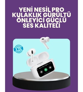 Tüm Telefonlarla Uyumlu Anc Özellikli Dokunmatik Bluetooth Kulaklık (Çok Renkli)