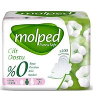 Nessiworld  Molped Pure&Soft Uzun Ped 7 Adet