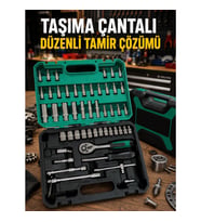 Mey İthalat® 53 Parça Çok Amaçlı Lokma Anahtar Seti