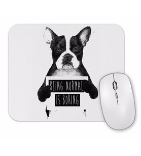 Protest Dog Pug Köpek Mouse Pad.jpg