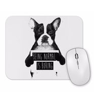 Protest Dog Pug Köpek Mouse Pad.jpg