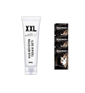 XXL Size Kuş Erkekler için Şekillendirici Bakım Kremi 50ml 1 ad + 3 JELLE