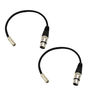 Xlr Dişi-3.5 mm Dişi Stereo Çevirici