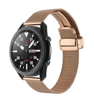 Lexroo Huawei GT2 46mm KRD-85 22mm Metal Kordon - Rose Gold
