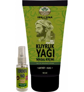 3 Adet Ibn-I Sina Kuyruk Yağı 50 ml + 1 Adet 30 ml Çörek Otu Yağı