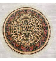 Sümer 200 x 200 Yuvarlak İpek Halı