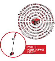 Einhell Akülü Kenar Kesme Ge-Le 18/190 Li-Solo Power X-Change (18V, 3 Kademeli Derinlik Ayarı 29–38 (Çok Renkli)