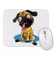 Pug Love Mouse Pad