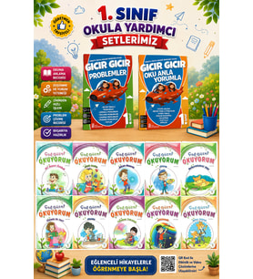 1 .Sınıf Oku Anla Yorumla + Problemler + Çok Güzel Okuyorum Hikaye Seti
