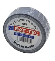Bay-Tec Elektrik Bandı Gri - 4 adet