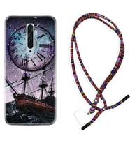 Oppo Reno 2Z 4 Lite 4 Pro 5 6 7 A31 Kılıf Boyun Asklı Rasta Silikon Time 1749