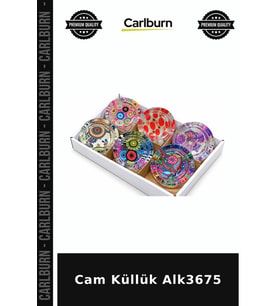Özel Üretim Şık Modern Ev Aksesuarı Dekoratif Cam Küllük Alk3675