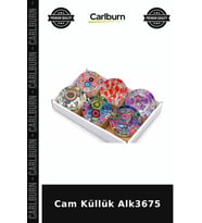 Özel Üretim Şık Modern Ev Aksesuarı Dekoratif Cam Küllük Alk3675