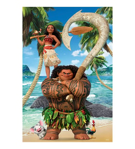 Prime 3D Disney Moana İkili Puzzle 200 Parça 10253