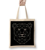 Star Animal Bear Bez Çanta Uzun Saplı