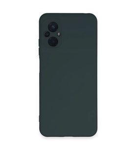 Xiaomi Poco M5 Kılıf Nano İçi Kadife Silikon - Koyu Yeşil
