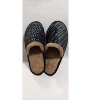 AYAKKABI ÜLKESİ ORTOPEDİK ERKEK EV TERLİĞİ (Siyah)