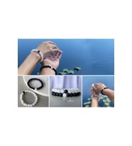 Aşk ve Uyum İkilisi Yin Yang Sevgi ve Mesafe: Unisex Doğal Taş Bileklik