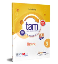 8.Sınıf TAM Fen Bilimleri 3 Teknik Analiz Modülleri & Basınç  Burhan BOZTAŞ